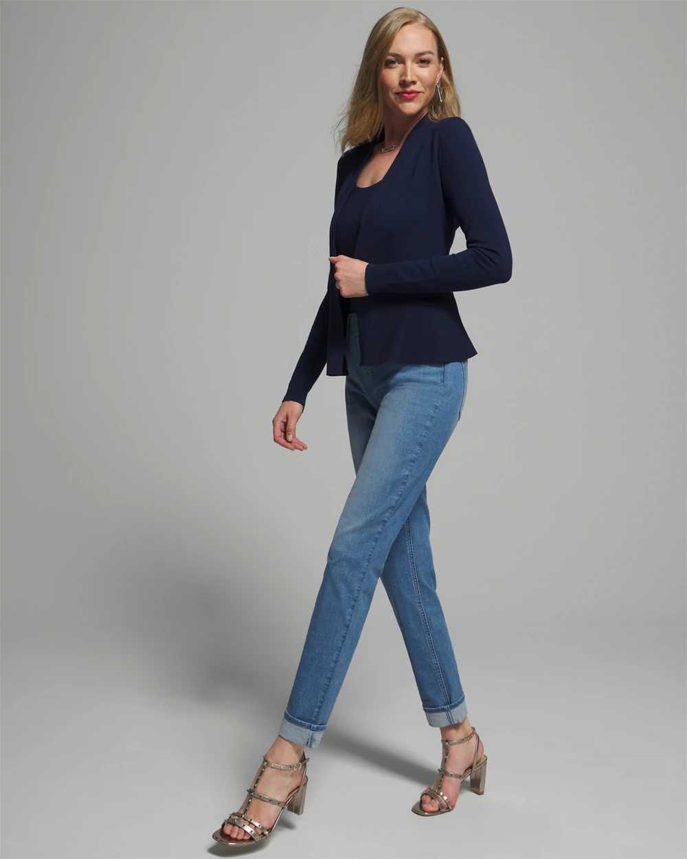 Outlet WHBM Peplum Cardigan